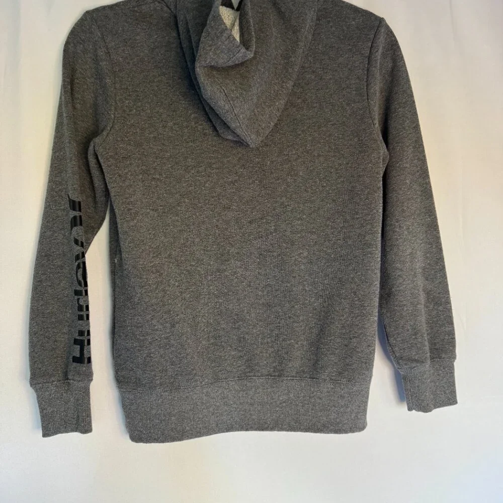 Hurley boys size youth medium gray hoodie sweatshirt - Picture 5 of 6